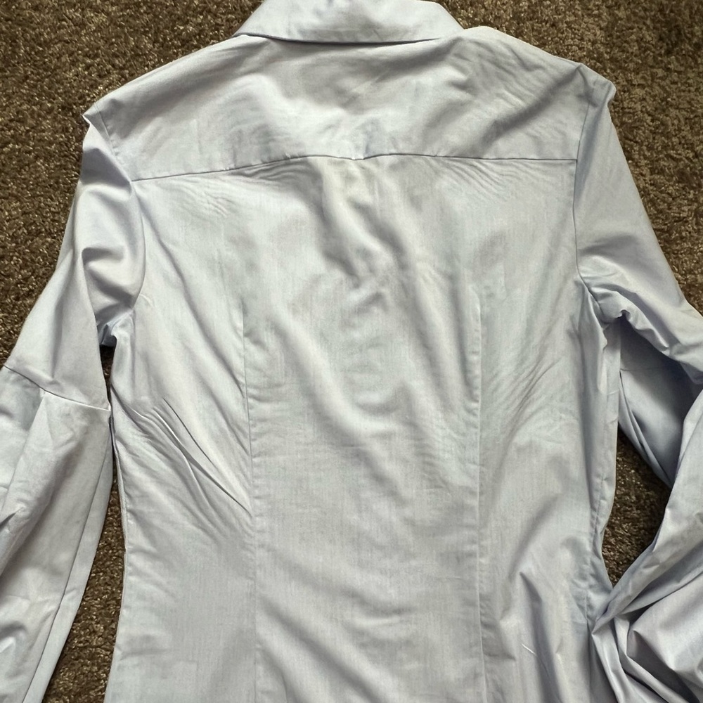 Banana Republic Classic Blouse Size 4 Tall - Picture 4 of 6